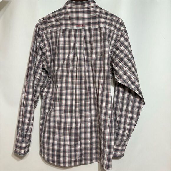 Carhartt Men's L Plaid Long Sleeve Button-Up Shirt - Picture 5 of 13